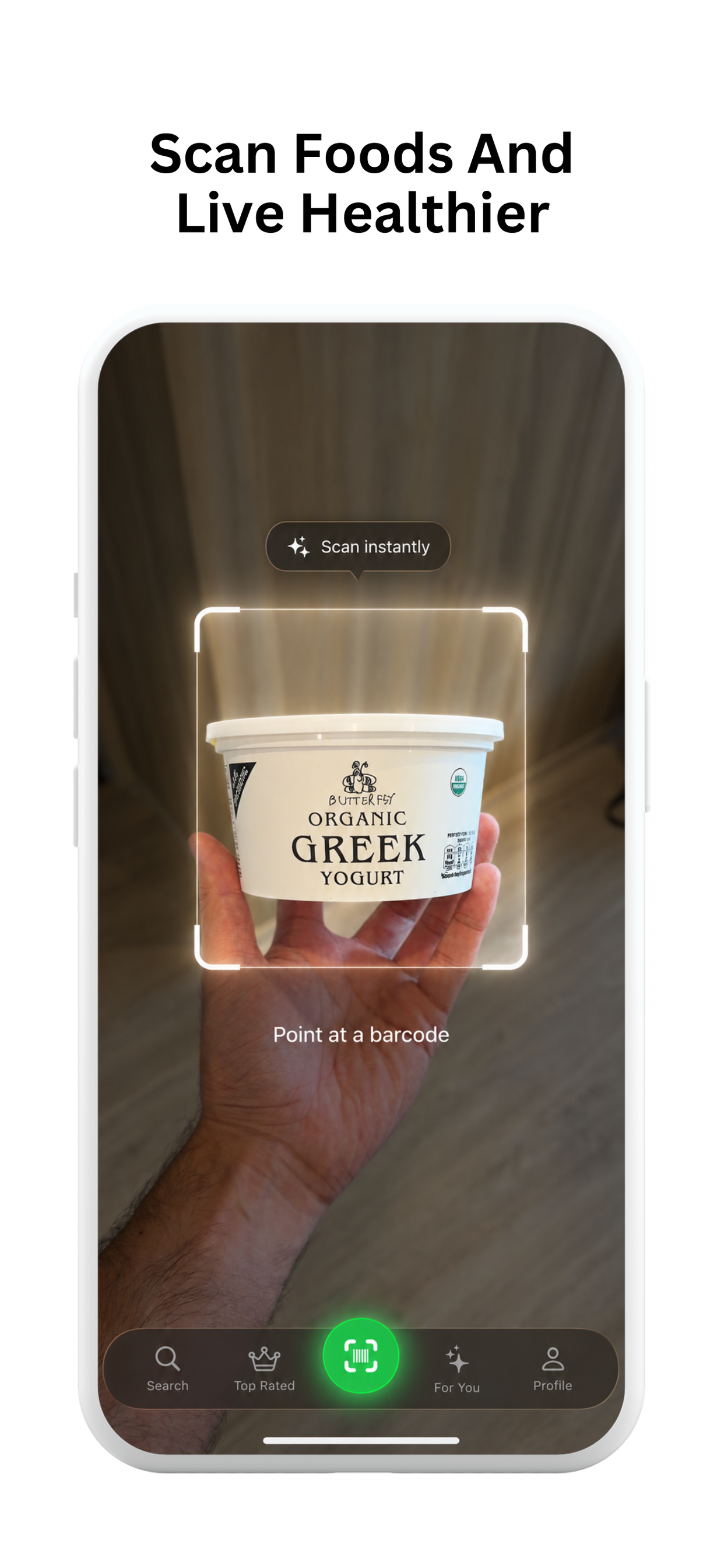 Nutron barcode scanner